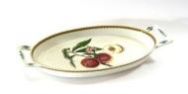 OVAL BAKING DISH ROMANTIC FRUIT