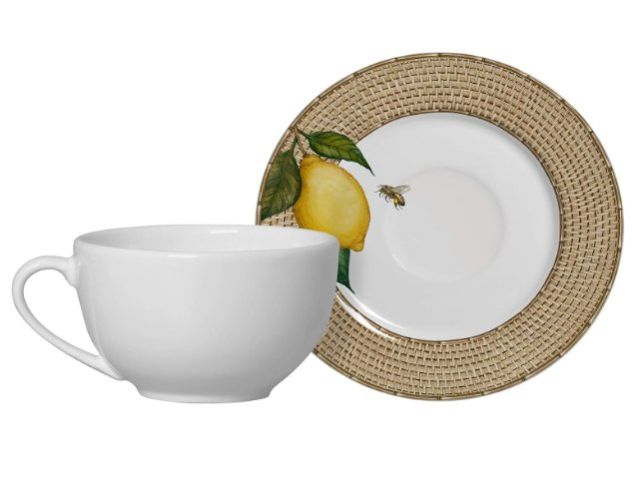 6 PCS TEA CUPS WITH SAUCER