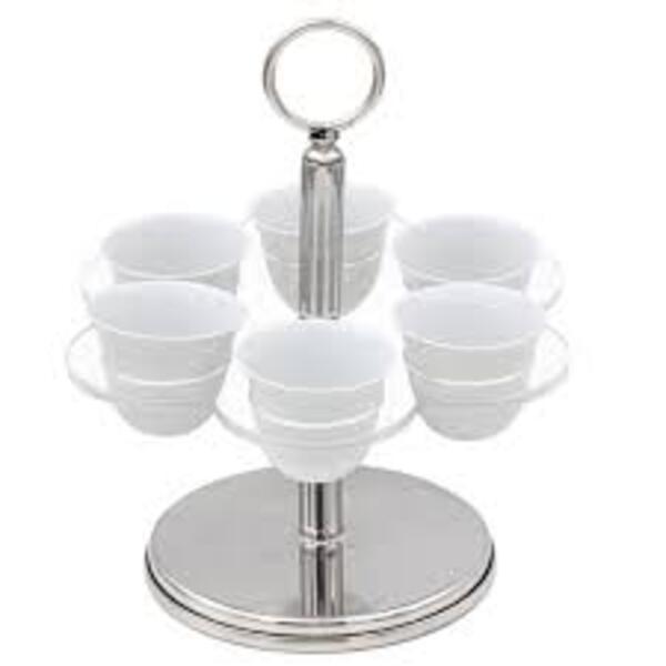 Arabic Coffee Cups Stand WITH 6 branches 