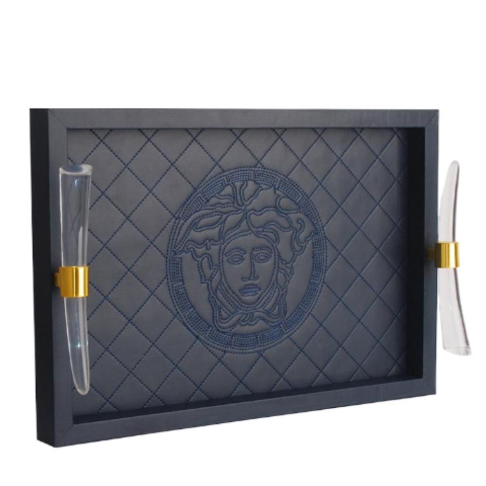 Tray with Acrylic Handle