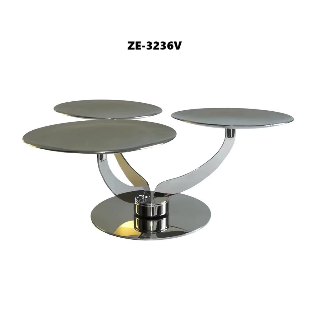 Rotating stand in stainless steel 18/10.
Finishing mirror polished.