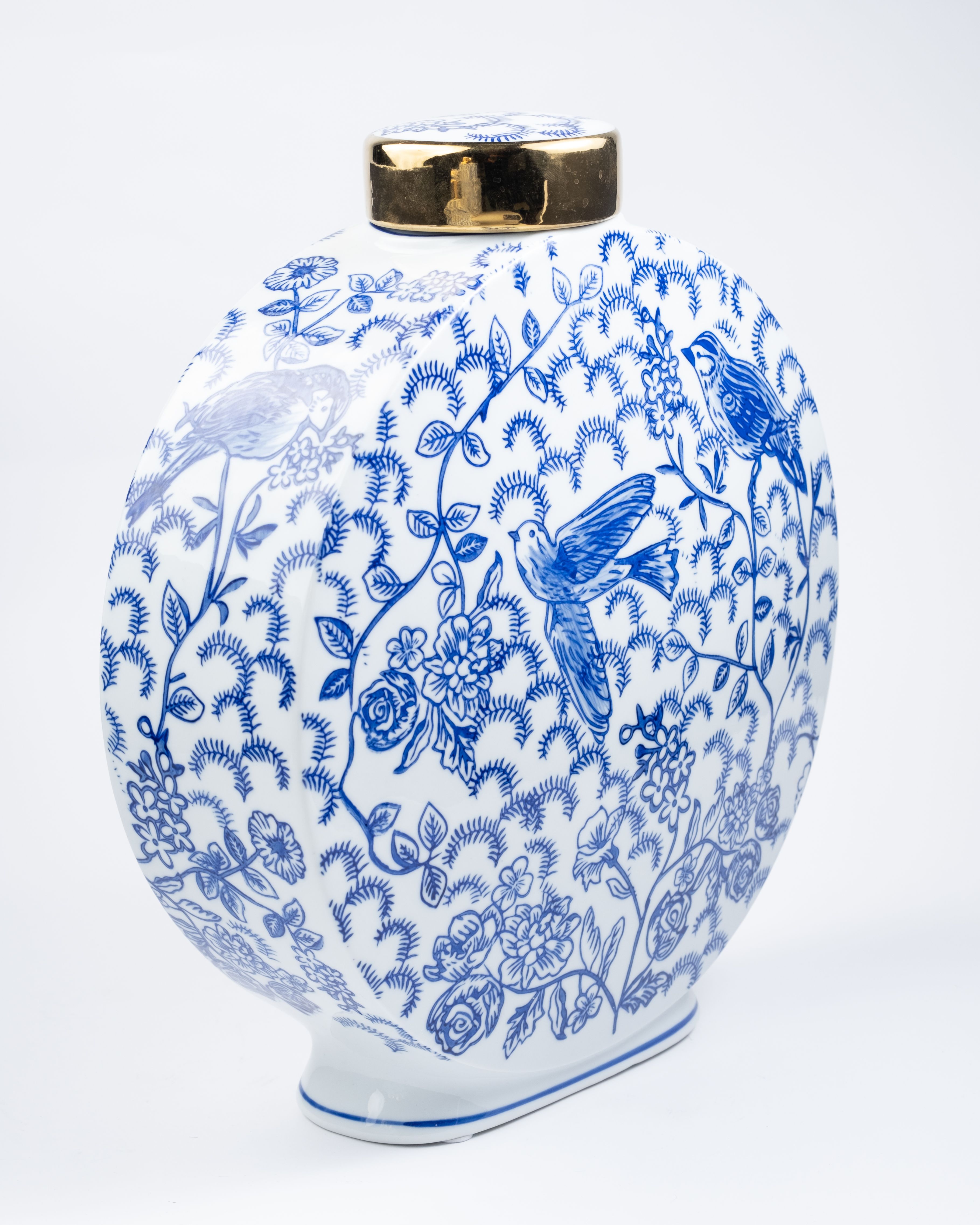 Blue Classic Ceramic Vase