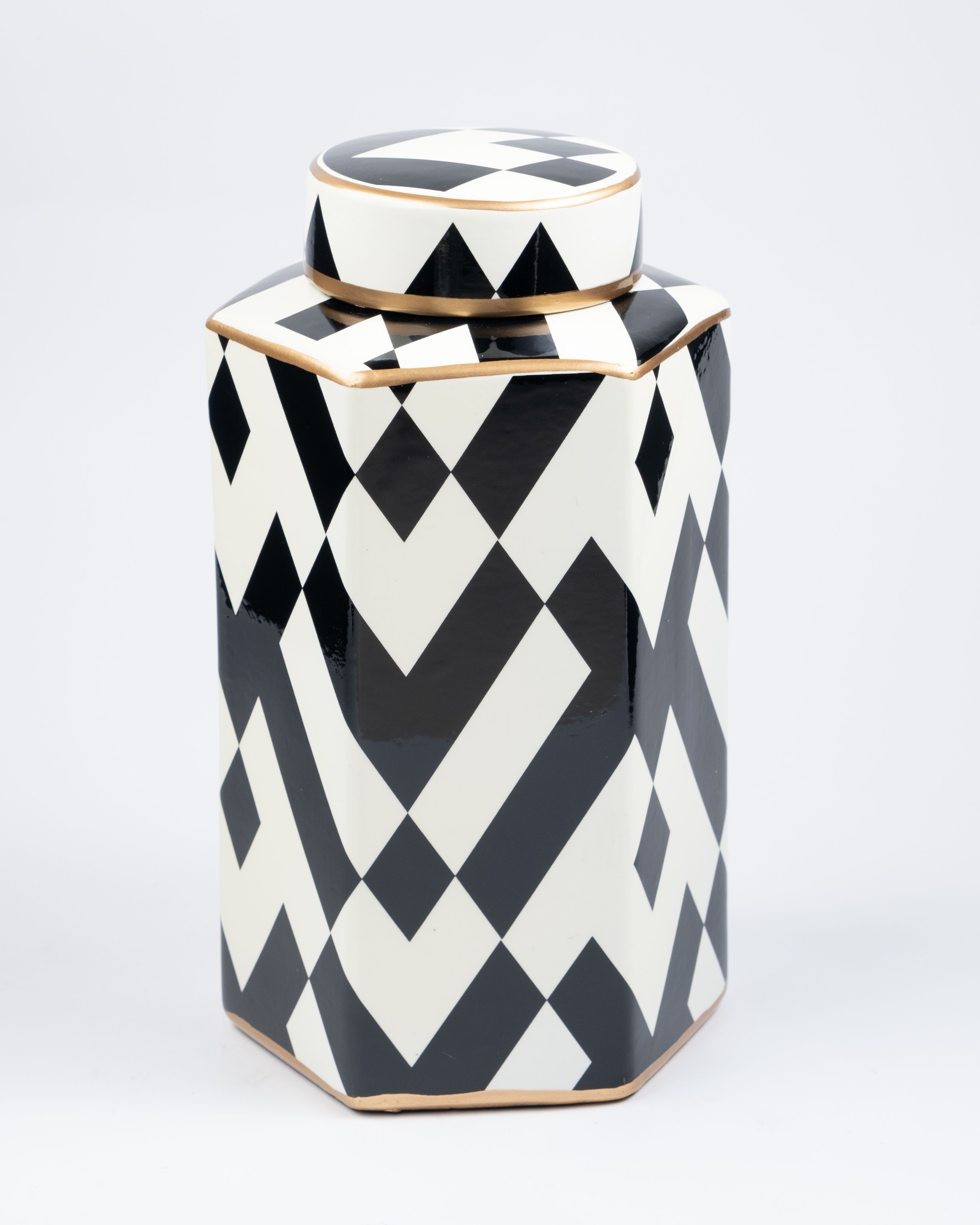 Black & White Ceramic Vase