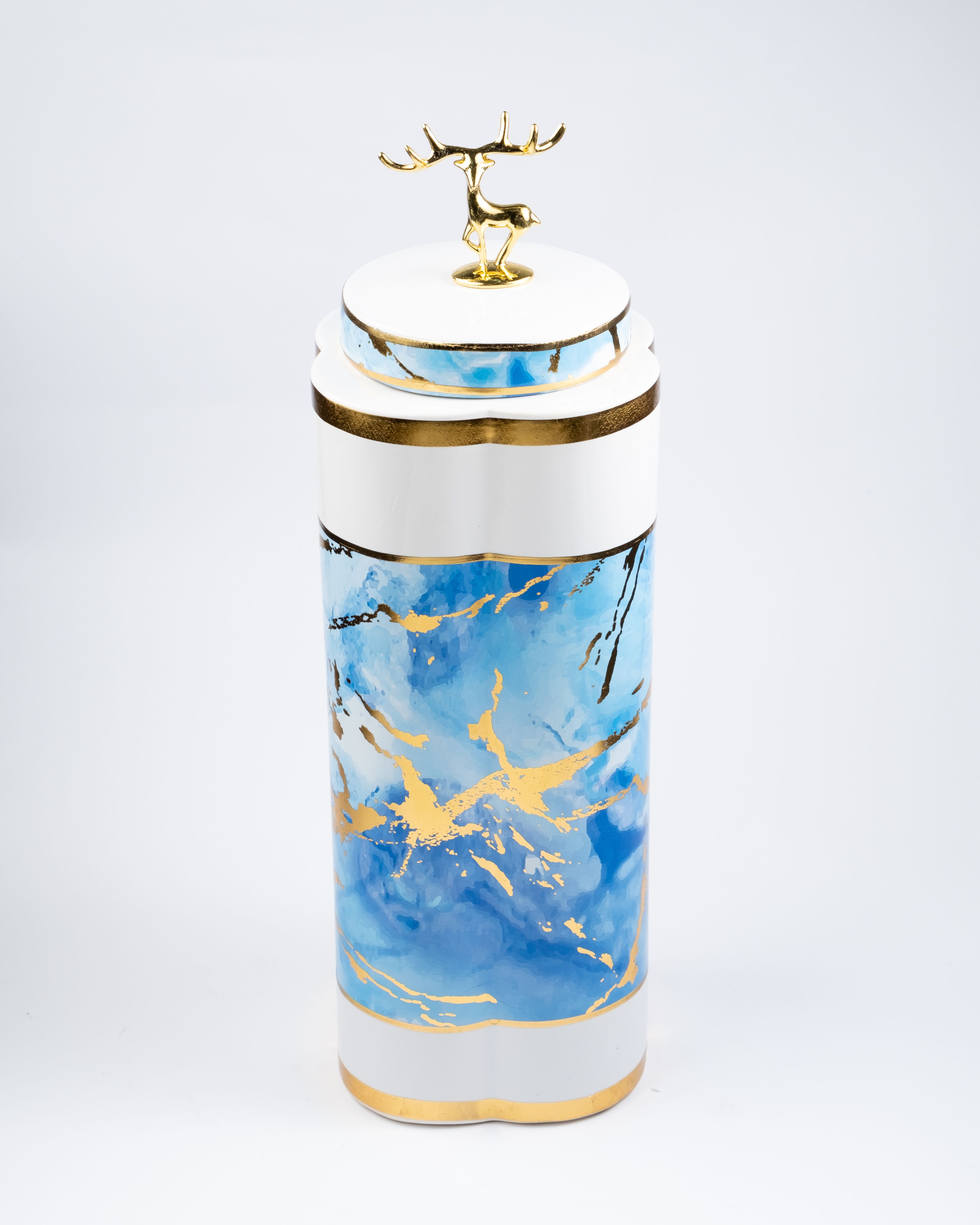 Sky Blue Ceramic Vase