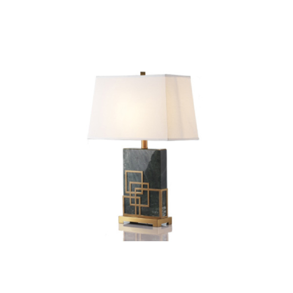 marble table lamp