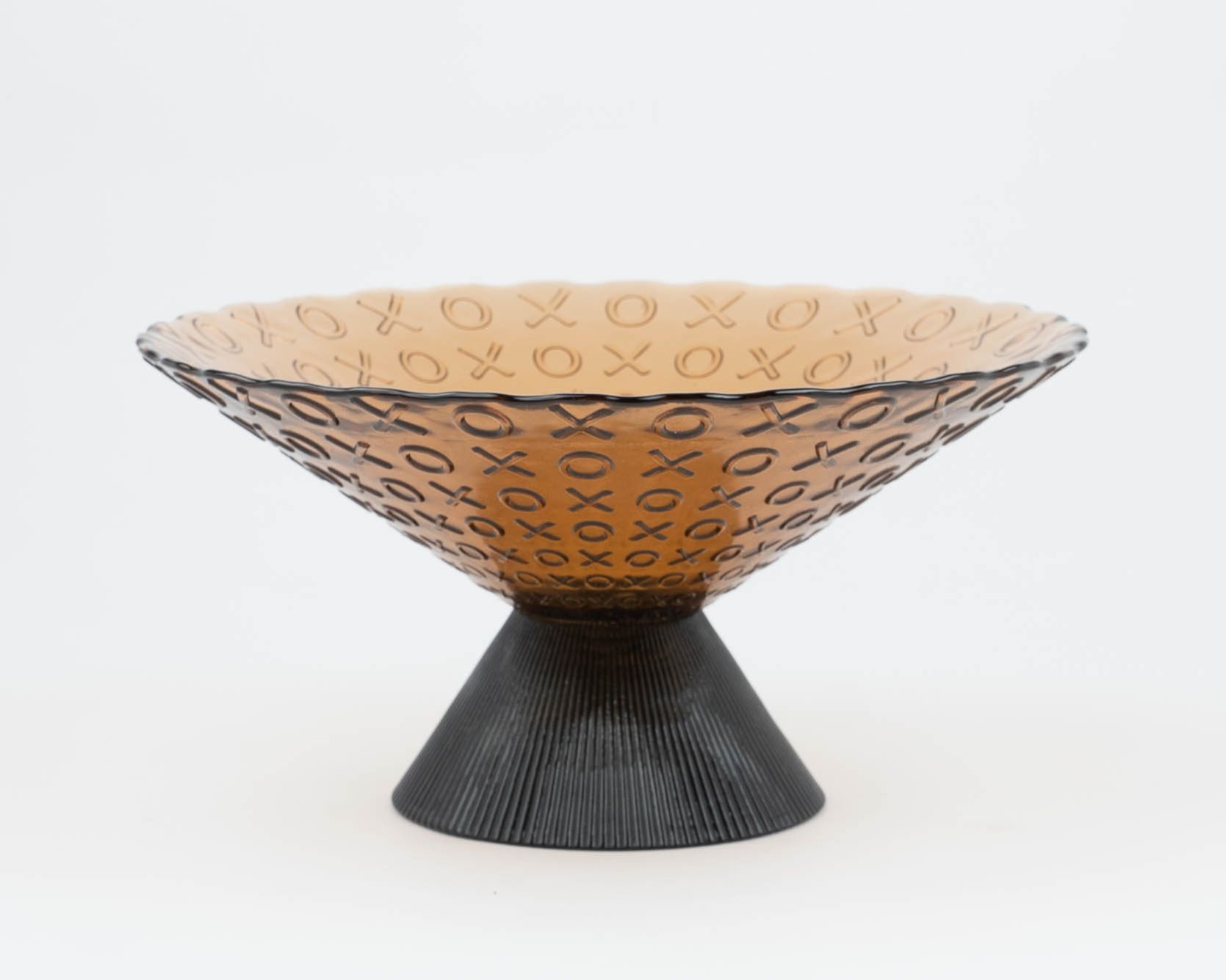 GLASS FRUITS PLATE-L