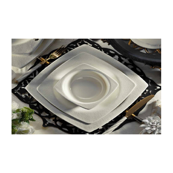 DINNER SET- 62 PCS-12 PERSON 