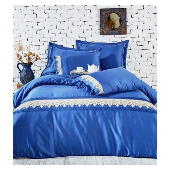 AZRA BLUE ECOLARGE DUVET SET