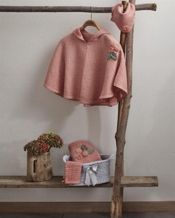 BERIN BABY PONCHO SET